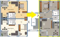 Haus 10 - Grundriss 1.OG