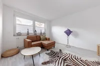 Schlafzimmer-Musterwohnung