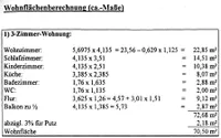 Flächenberechnung