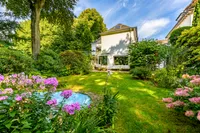 Hausansicht vom Garten