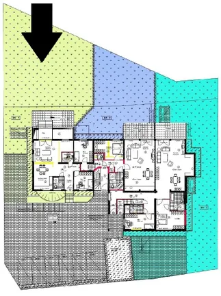 Lageplan mit Sondernutzungsrechten