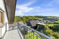 Blick vom Balkon