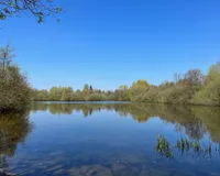 kleiner See in direkten Nähe