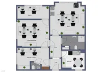 Grundriss Büro 
