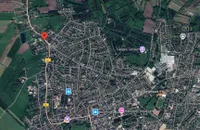 Satellitenbild von Uetersen