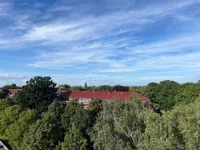 herrlicher Ausblick von der Dachterrasse