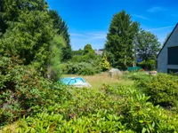 Blick von Terrasse des Bestandsgebäudes
