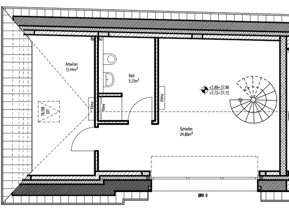 Grundriss Obergeschoss
