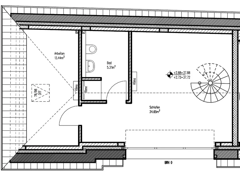 Grundriss Obergeschoss