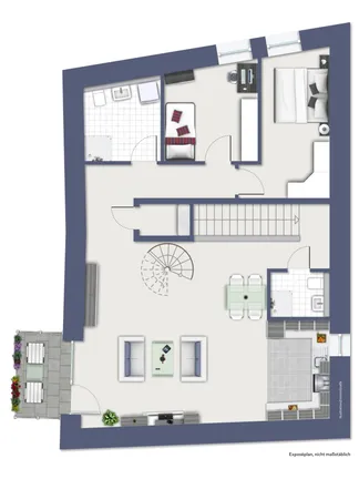 Grundriss Obergeschoss