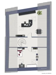 Grundriss Spitzboden