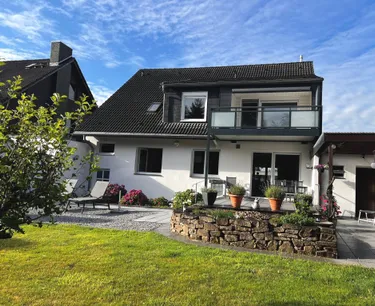 Gartenansicht / Balkon