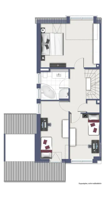 Grundriss Obergeschoss