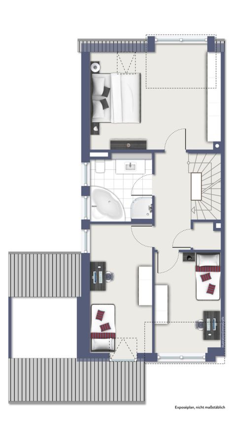 Grundriss Obergeschoss