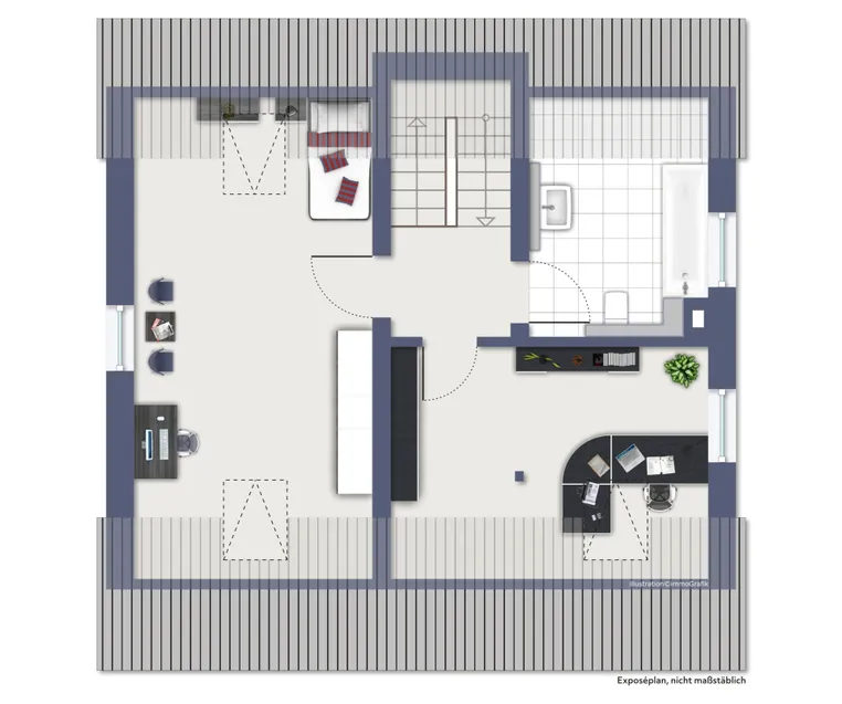 Grundriss Dachgeschoss