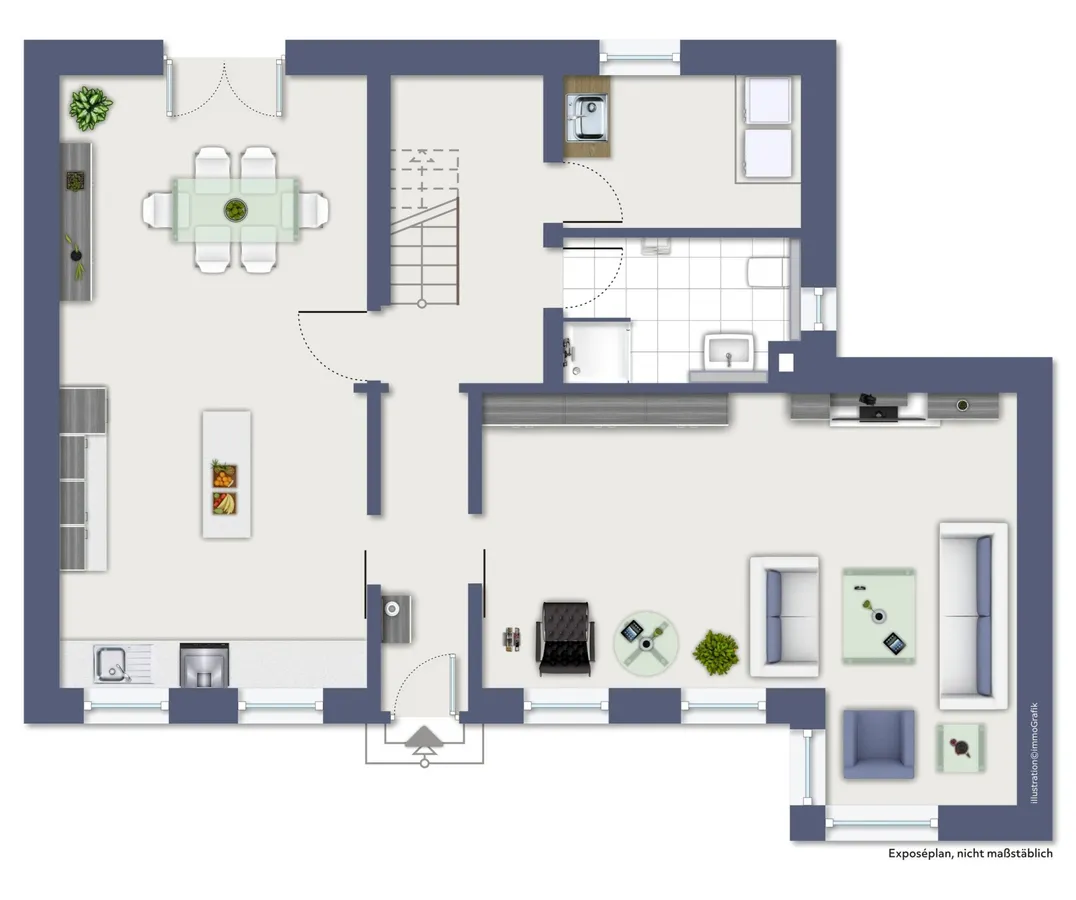 Grundriss Erdgeschoss