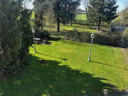 Garten von oben