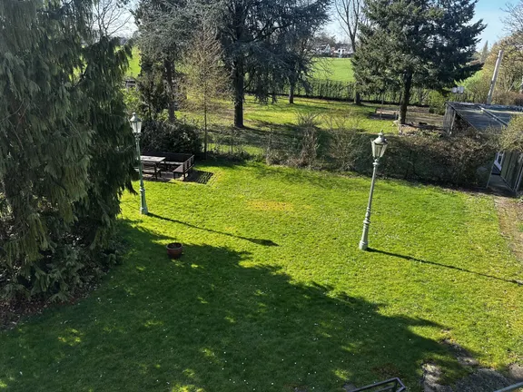 Garten von oben