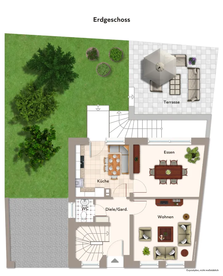 Grundriss Erdgeschoss