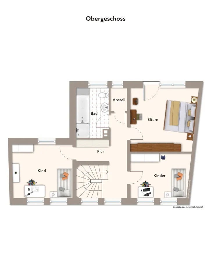 Grundriss Dachgeschoss