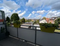 Blick vom Balkon