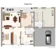 Erdgeschossgrundriss
