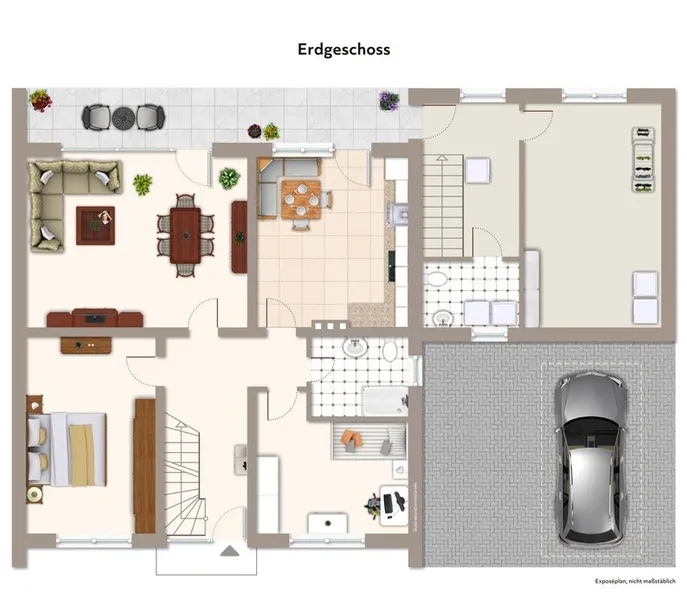 Erdgeschossgrundriss