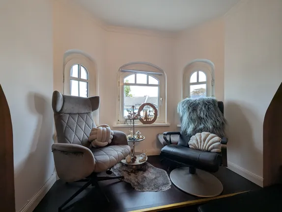 Leseecke im Schlafzimmer