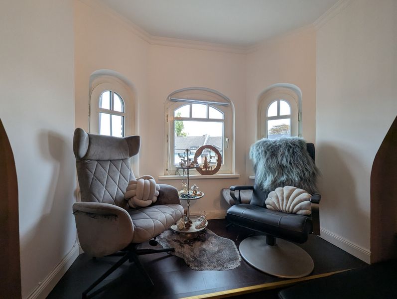 Leseecke im Schlafzimmer