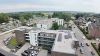 Blick vom Balkon
