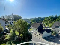 Blick vom Balkon