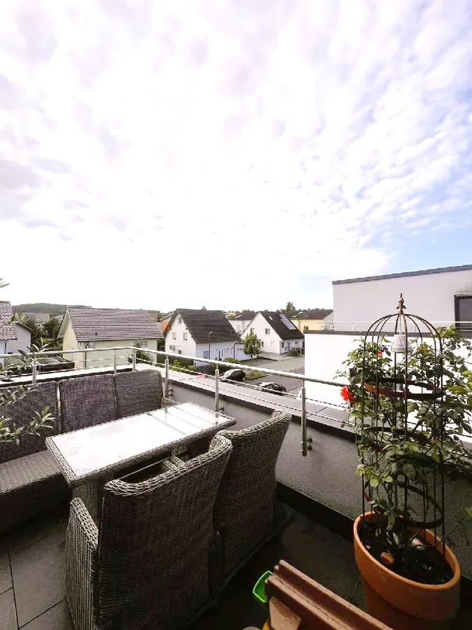 Terrasse mit Ausblick