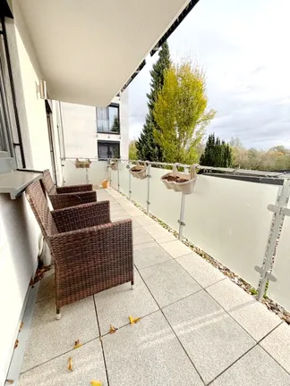 2.Balkon mit Morgensonne