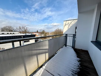 Balkon mit tollem Blick, auch zum Siegburger Michaelsberg