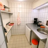 Teeküche im Untergeschoss