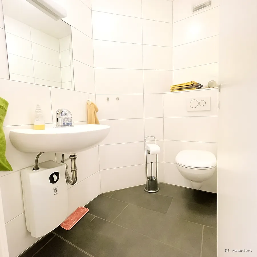 Gäste-Toilette im Erdgeschoss