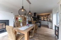 Essbereich mit offener Küche