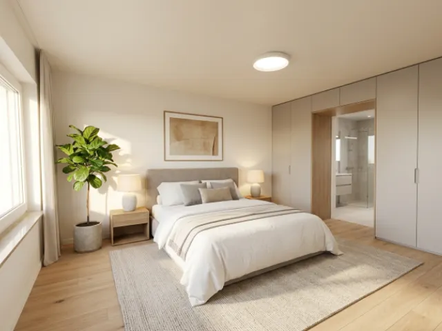Mögliches Schlafzimmer (KI-generiert)