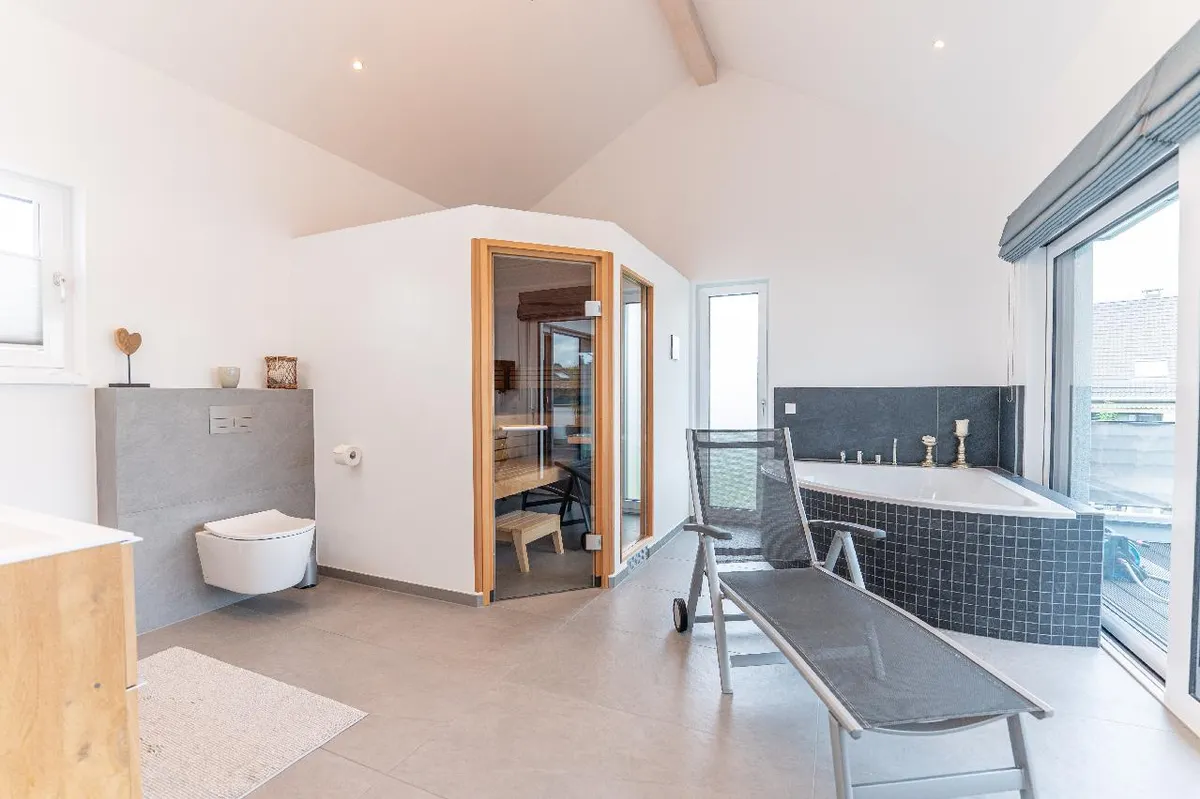 Wellnessoase im Obergeschoss