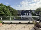 Blick vom Balkon Richtung Mühlengraben