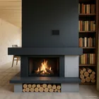 Möglicher modernisierter Kamin im Erdgeschoss