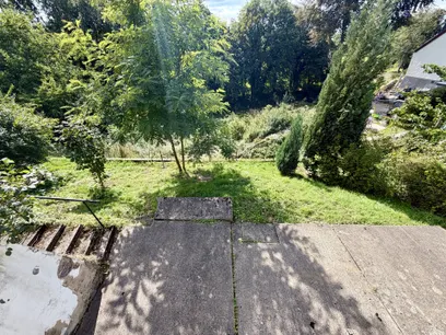 Blick vom Balkon