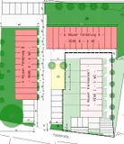 Übersichtsplan, Reihe A  und  Reihe B