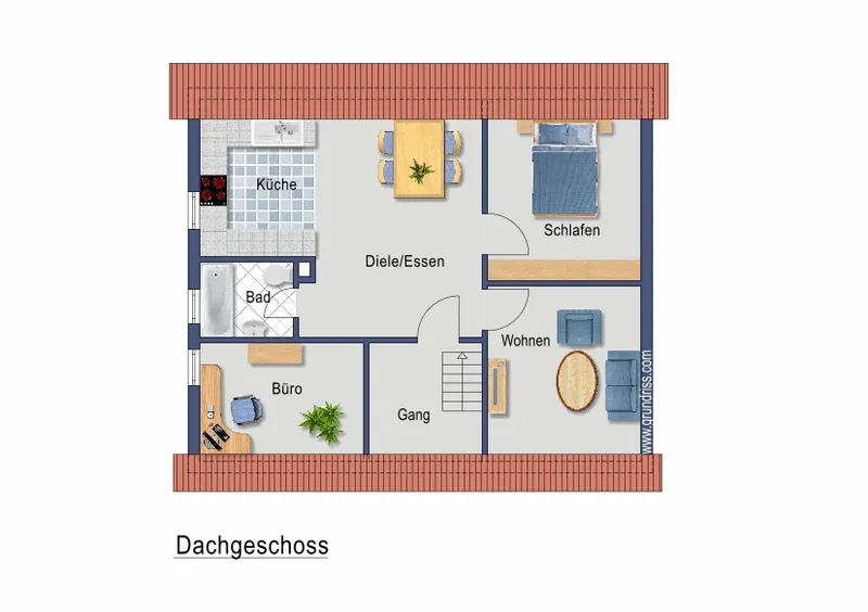 Grundriss: Dachgeschoss