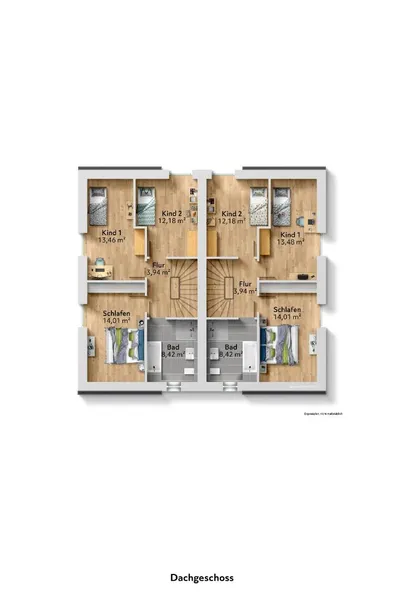 Grundriss: Dachgeschoss