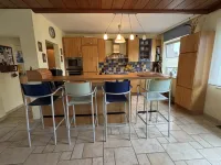 Offene Küche obere Wohnung