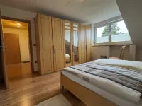 Schlafzimmer obere Wohnung