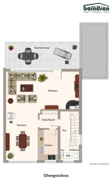 Grundriss: Obergeschoss