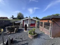 Saunahaus mit Dusche 