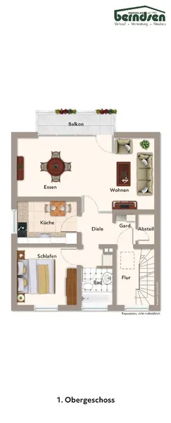 Grundriss Obergeschoss